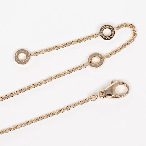 BVLGARI B.ZERO1 Design Legend Necklace Be zero one K18 Pink Gold/ceramic 1... - Picture 3 of 9